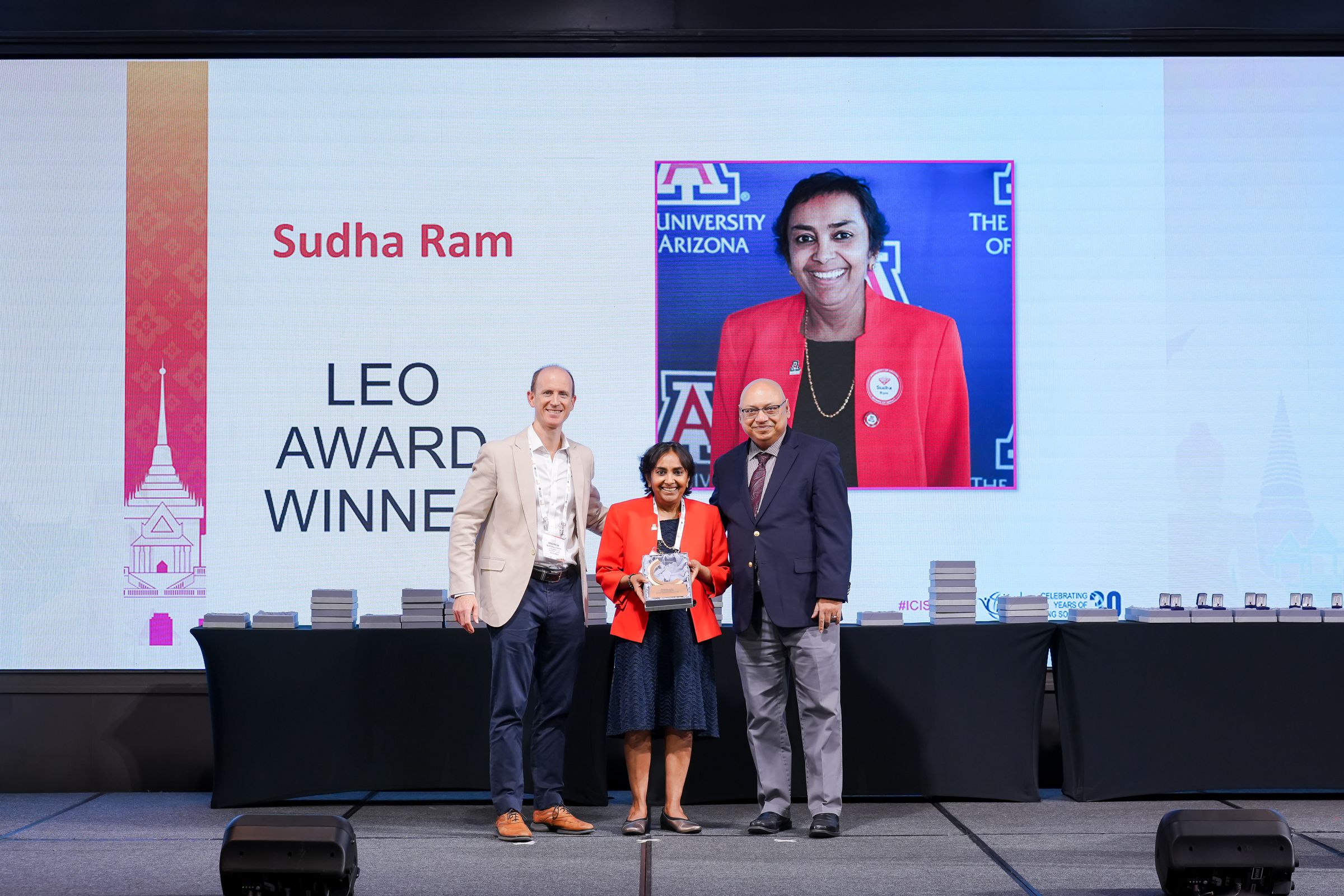 Sudha Ram Awarded Association for Information Systems Lifetime