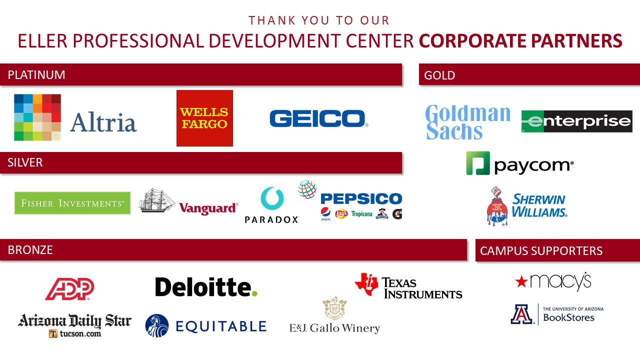 logos of corporate partner companies