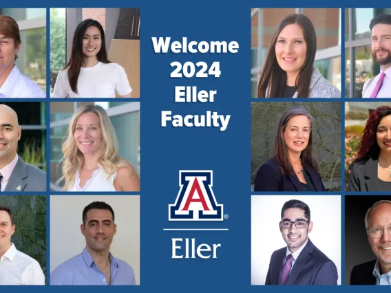 Eller new faculty headshots