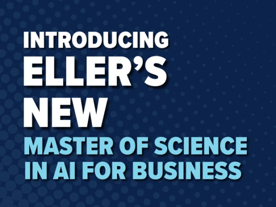 Eller's New MS in AI for Business graphic