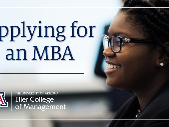 "Applying for an MBA" video thumbnail