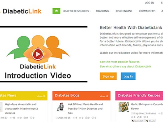 DiabeticLink website