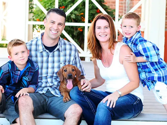 Michael Kintner and family