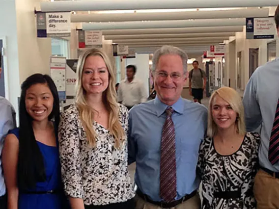 Students and Tucson mayor