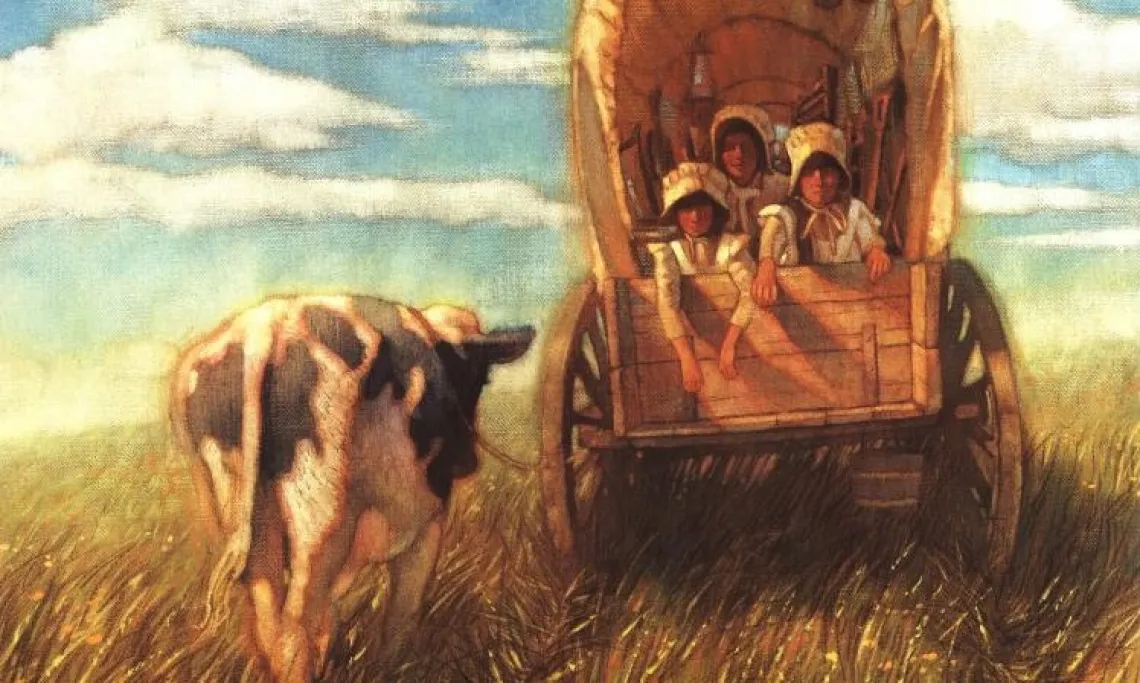 Illustration from Dandelion by Eve Bunting