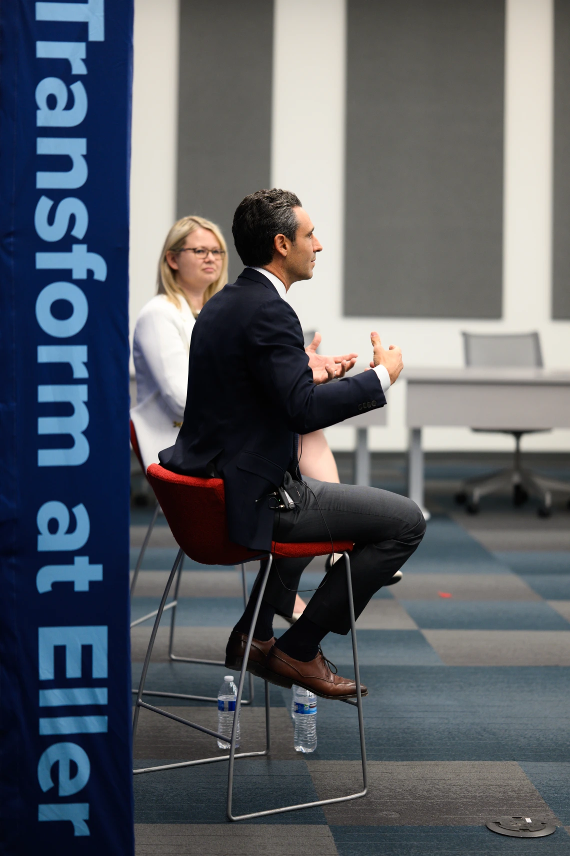 Transform at Eller, fireside chat with Ernie Garcia.