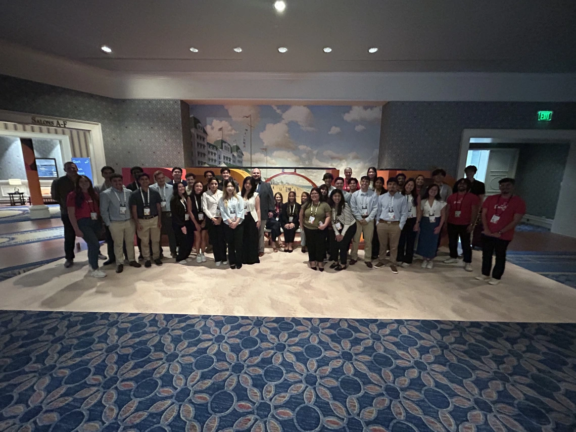 interns at pwc event