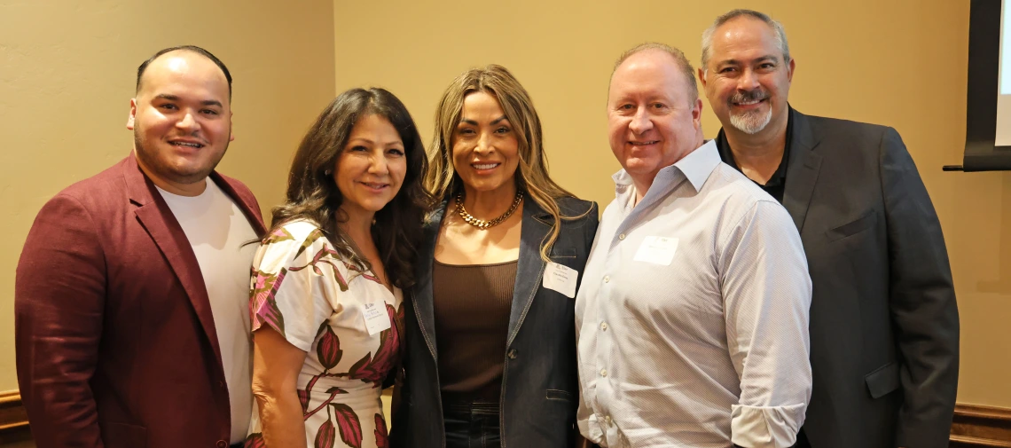 Doug and Claudia Zanes with Paul Melendez
