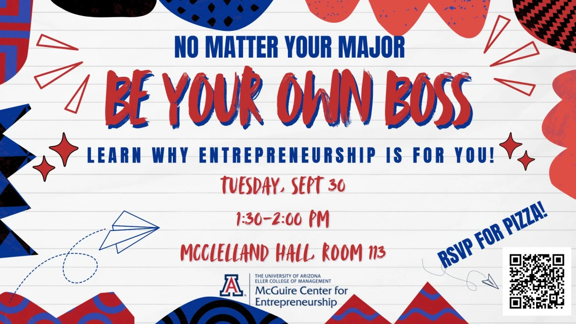 flyer mcguire center for entrepreneurship