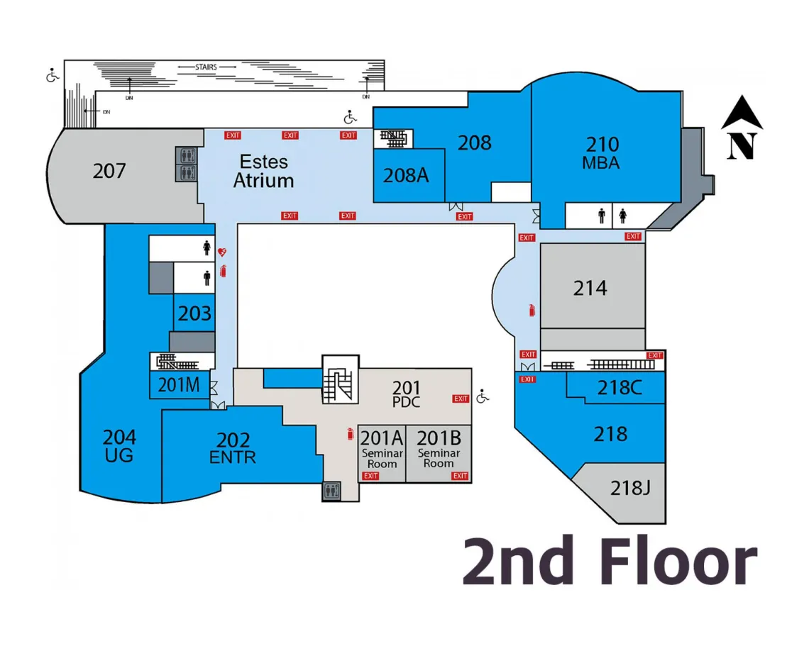 McClelland Hall 2nd Floor