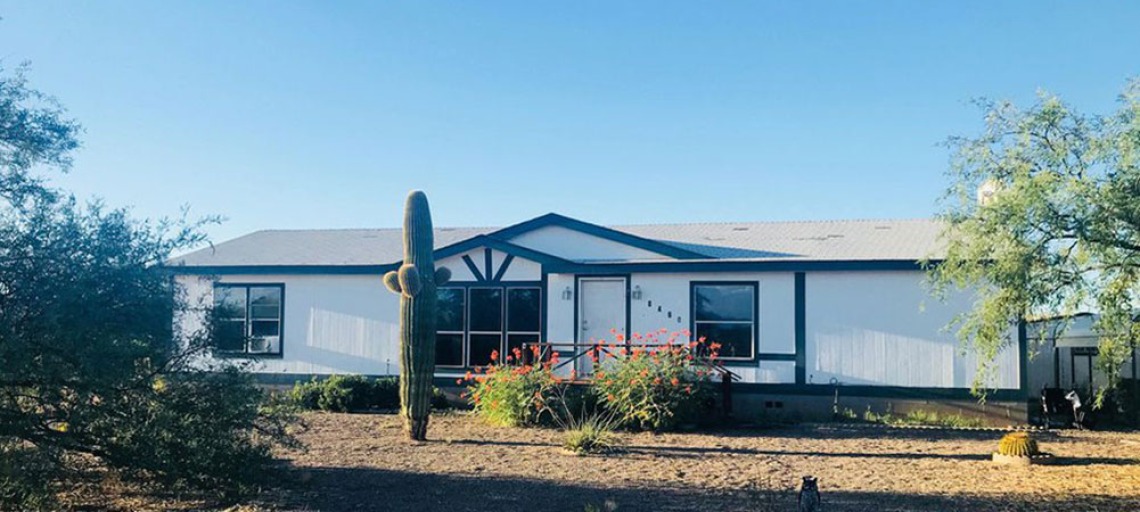 manufactured home in Pima County
