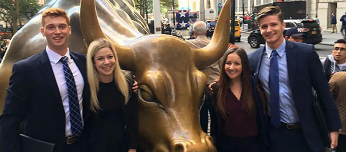 Eller's Consulting and Investments Club Explores Firms in the Big Apple