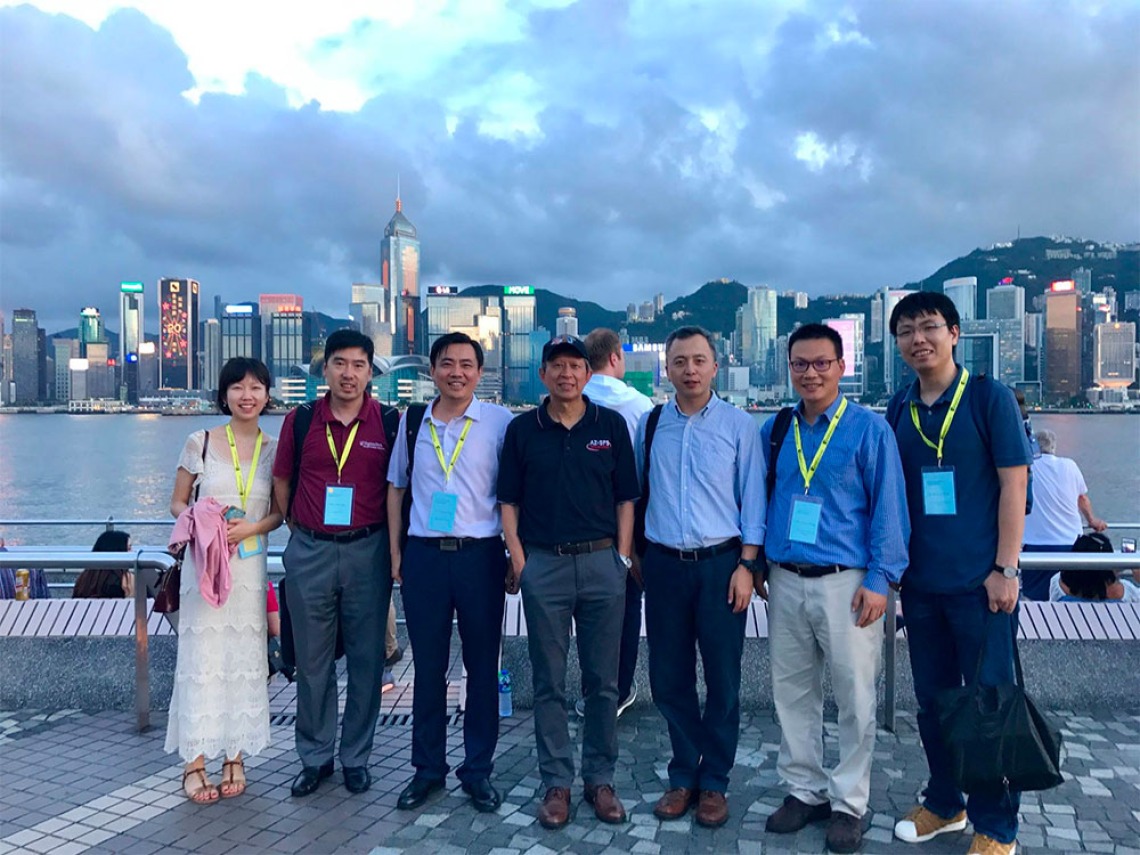 AI Lab conference attendees in Hong Kong