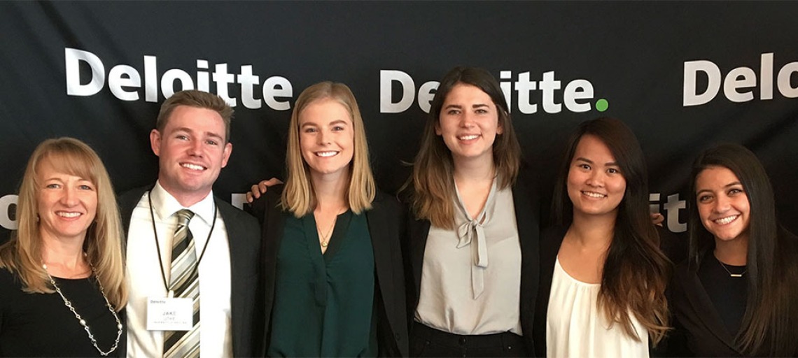 Eller Undergraduates Score Big Win in Deloitte Audit Innovation Campus Challenge