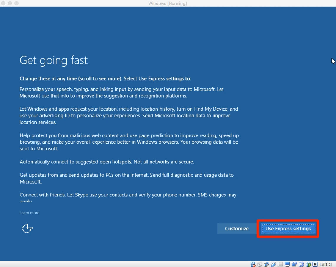 installing installing