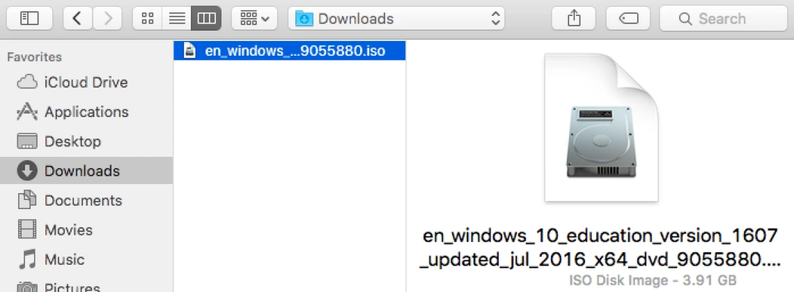 selected disk image windows vm selected disk image windows vm