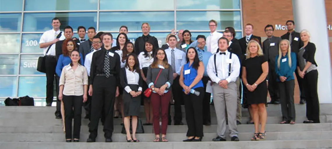 Students from Arizona community colleges