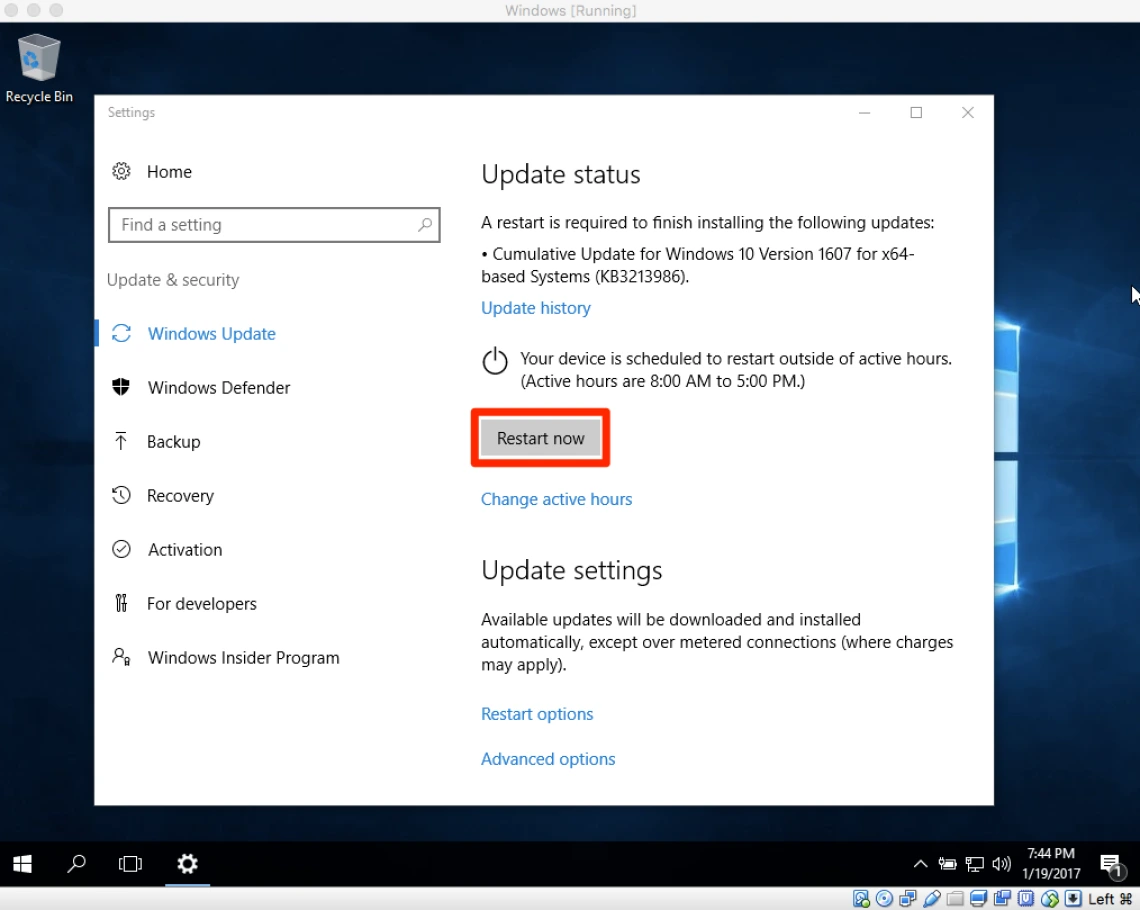 update step 5 update step 5
