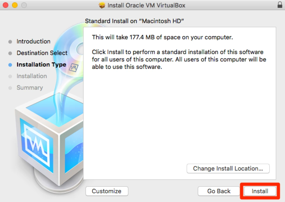 virtual box step 6 virtual box step 6