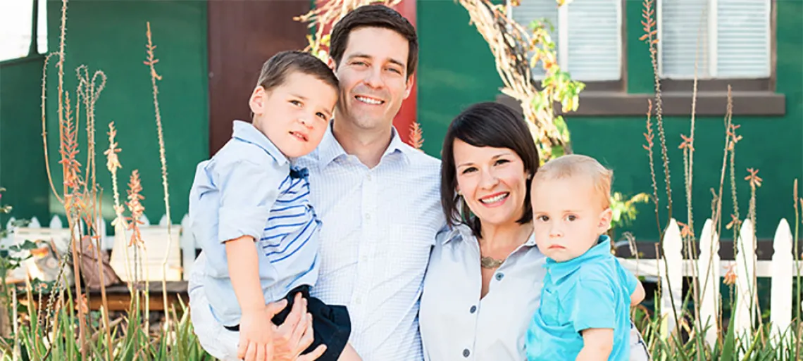 Will Froelich and family