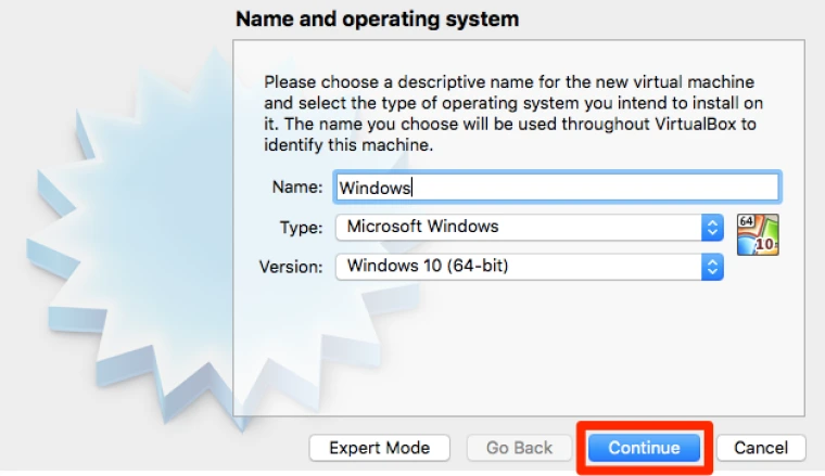 new windows vm details new windows vm details