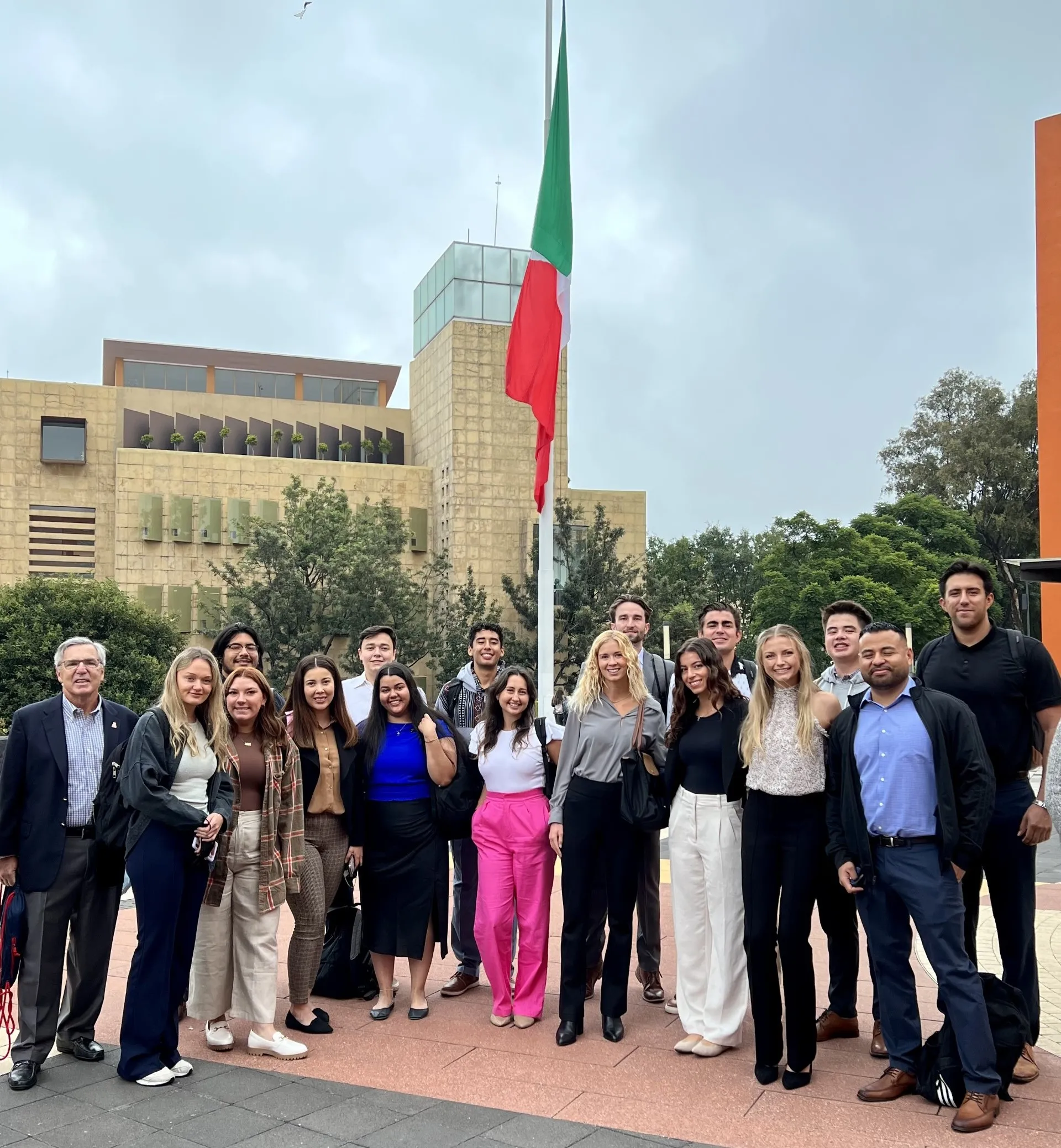 Group of students in Mexico City