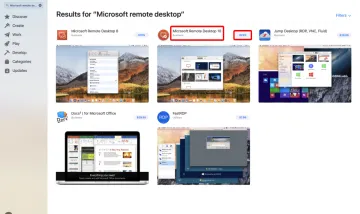 Download and install Microsoft Remote Desktop 10 app from the Apple App Store. Download and install Microsoft Remote Desktop 10 app
