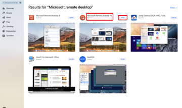 Download and install Microsoft Remote Desktop 10 app