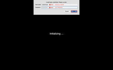 Use CATNET\<NetID> and your NetID password to log into the remote resource. Use CATNET\<NetID> and your NetID password to log into the remote resource.