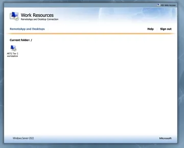 On the next-gen RDS RemoteApp and Desktop page, select the appropriate resource for your coursework. On the next-gen RDS RemoteApp and Desktop page, select the appropriate resource for your coursework.