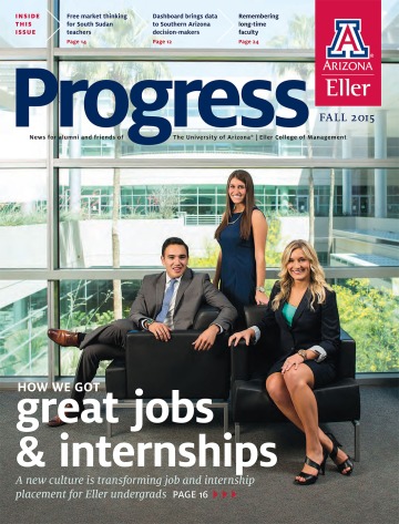 Eller Progress Magazine Fall 2015 Cover