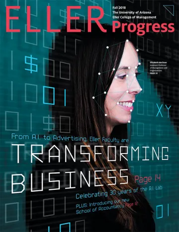 Eller Progress Magazine Fall 2018 Cover