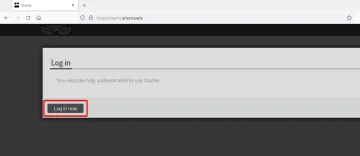 On the stache website, click Log In Now to log in with your NetID+ credentials. On the stache website, click Log In Now to log in with your NetID+ credentials.