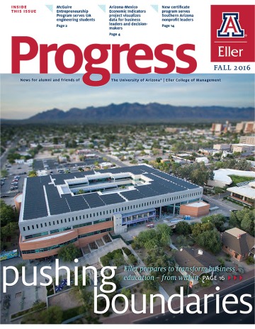 Eller Progress Magazine Fall 2016 Cover