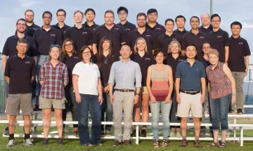 Group picture: faculty mentors with students