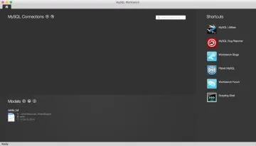 Open MySQL Workbench