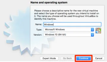 new windows vm details new windows vm details