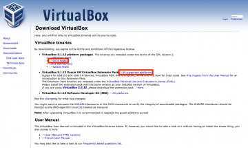 virtual box step 1