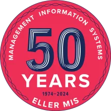 MIS 50th Anniversary Badge