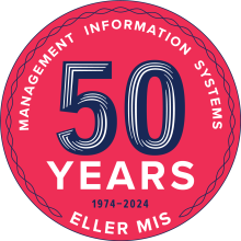 MIS 50th Anniversary Badge