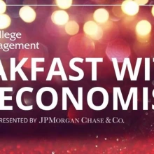 Breakfast wtih the economists banner