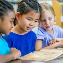 children reading