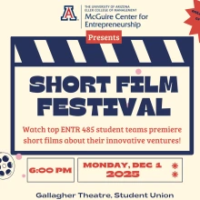 McGuire Center for Entrepreneurship Short Film Festival