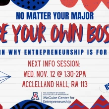 No matter your major, be your own boss! 