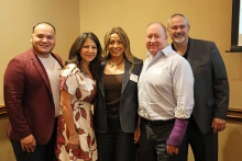 Doug and Claudia Zanes with Paul Melendez