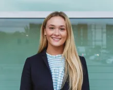 woman with blonde hair