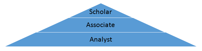 Scholar, Associate, Analyst